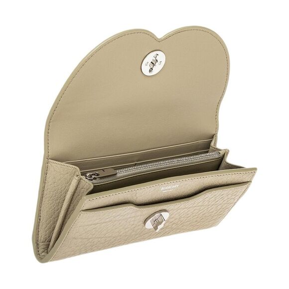 Burberry Chess Leather Continental Wallet, Green - Picture 3 of 3